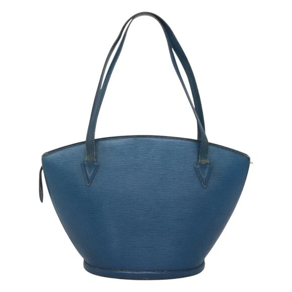 LOUIS VUITTON Epi Saint Jacques Shopping Shoulder Bag Blue M52275 LV Auth BA1323 - Picture 2 of 16